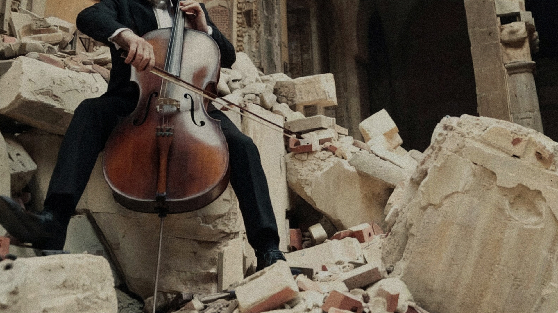 The Cellist of Sarajevo.