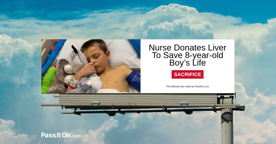 Nurse Donates Liver To Save 8-year-old Boy’s Life