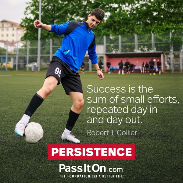 Success is the sum of small efforts, repeated day in and day out. #<Author:0x00007fcdfbd97f80>