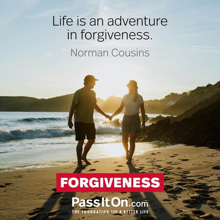 Life is an adventure in forgiveness. #<Author:0x00007fbd587eed80>
