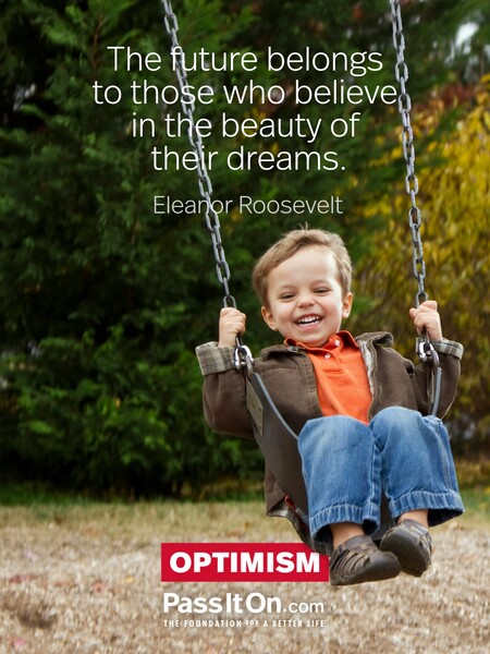 The future belongs to those who believe in the beauty of their dreams. #<Author:0x00007fcdfbec3850>