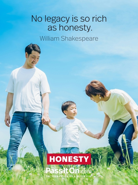 No legacy is so rich as honesty. #<Author:0x00007fd455bc99c8>