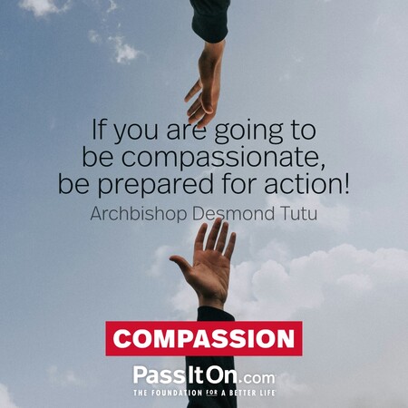 If you are going to be compassionate, be prepared for action! #<Author:0x00007fcdf9f2e760>