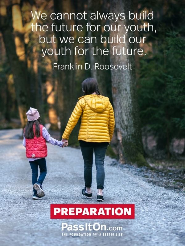 We cannot always build the future for our youth, but we can build our youth for the future.  #<Author:0x00007fcdfbee7598>