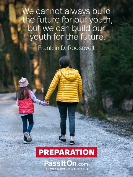 We cannot always build the future for our youth, but we can build our youth for the future.  #<Author:0x00007fcdfbf29c40>