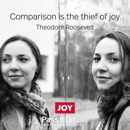 Comparison is the thief of joy. #<Author:0x00007fcdfbe5f788>
