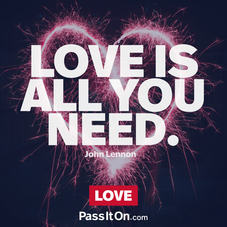 All you need is love. #<Author:0x00007fbd58796540>