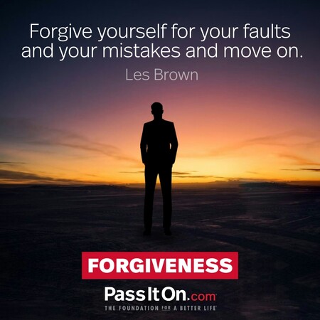 Forgive yourself for your faults and your mistakes and move on. #<Author:0x00007fbd58ca6698>