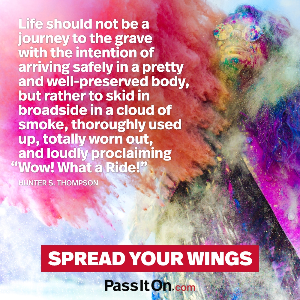 Welcome to PassItOn.com | The Foundation for a Better Life, image size:1000x1000