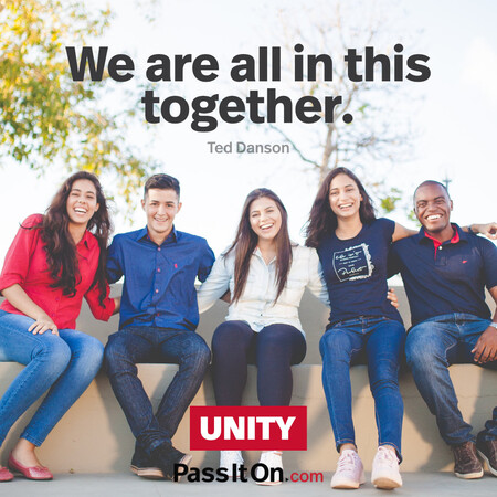 We are all in this together. #<Author:0x00007fbd587ee9c0>