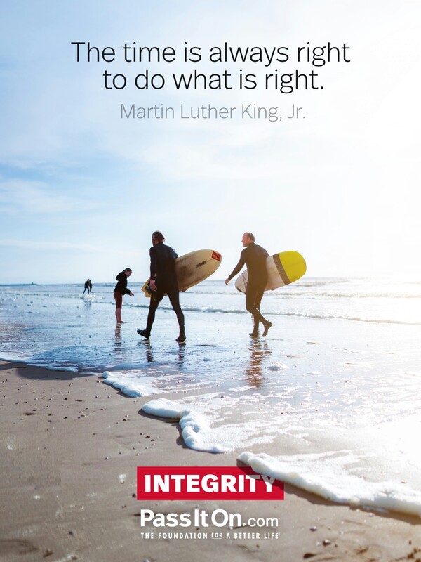 The time is always right to do what is right. #<Author:0x00007fcdfbea0f08>