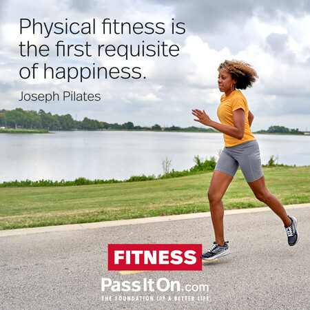 Physical fitness is the first requisite of happiness. #<Author:0x00007fcdfa7a6050>