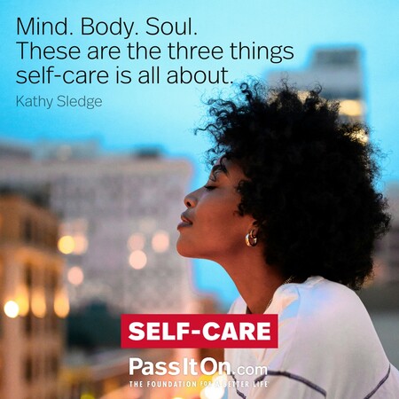 Mind. Body. Soul. These are the three things self-care is all about. #<Author:0x00007fcdfbeac088>