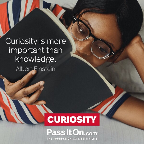 Curiosity is more important than knowledge. #<Author:0x00007fcdf9edab60>