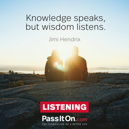 Knowledge speaks, but wisdom listens. #<Author:0x00007fcdf9f06e18>