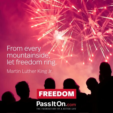 From every mountainside, let freedom ring. #<Author:0x00007fcdfbdb2308>