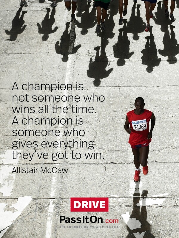 A champion is not someone who wins all the time. A champion is someone who gives everything they've got to win. #<Author:0x00007fcdfbee7458>