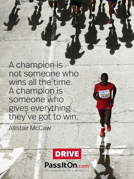 A champion is not someone who wins all the time. A champion is someone who gives everything they've got to win. #<Author:0x00007fbd5928cbc0>